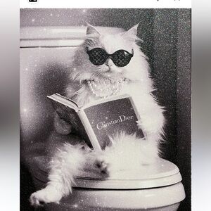 Cat Fashion Wall Art